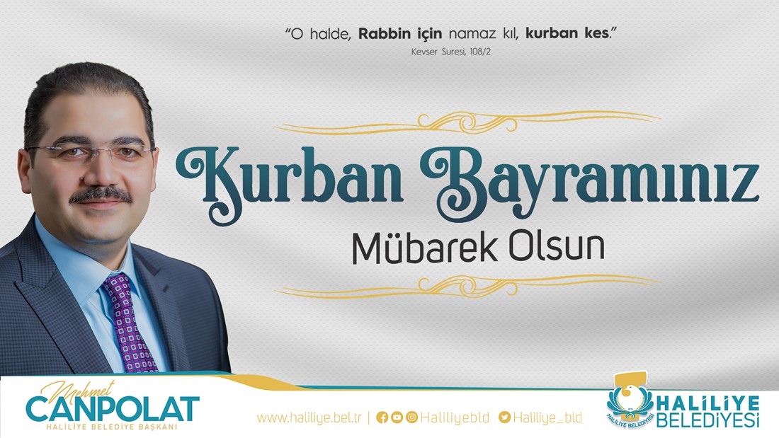 BAŞKAN CANPOLAT ’TAN KURBAN BAYRAMI MESAJI