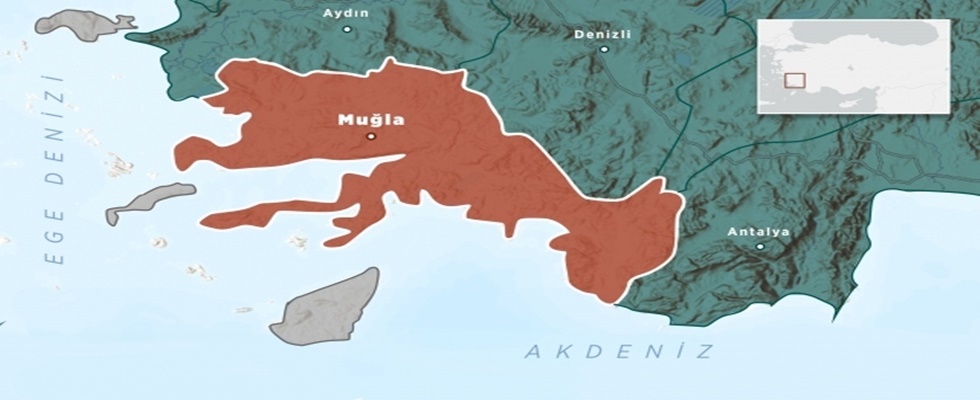 Muğla’nın Bodrum ilçesi açıklarında 3,8 büyüklüğünde deprem