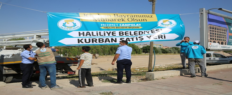 HALİLİYE’DE BAYRAM ÖNCESİ TEDBİRLER HAT SAFHADA