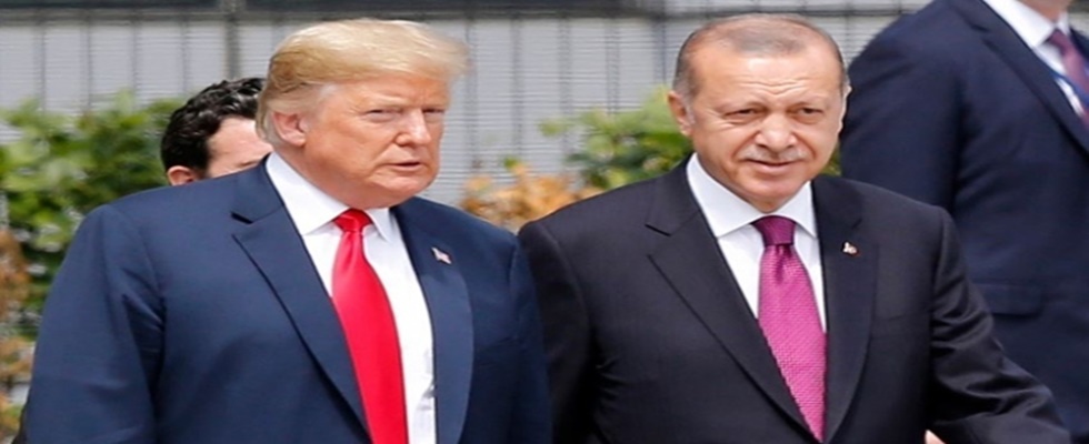 Cumhurbaşkanı Erdoğan, Trump ile telefonda görüştü.