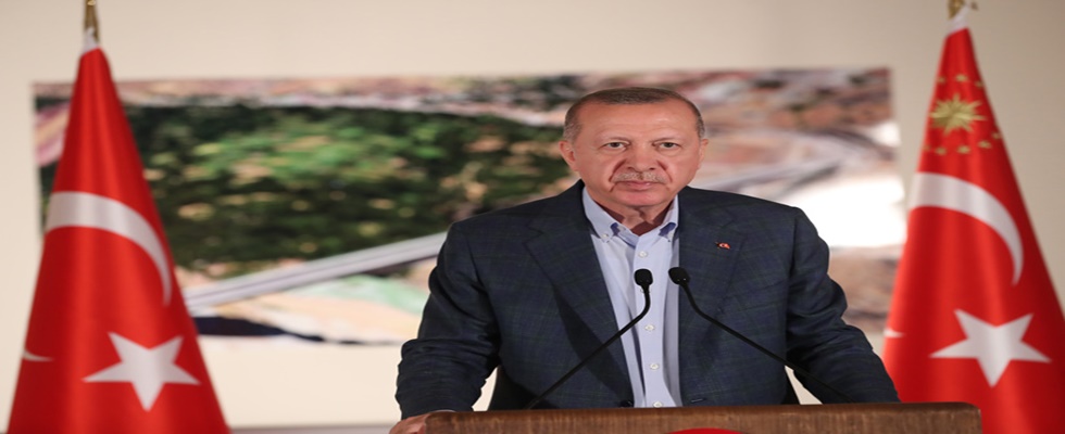 Erdoğan, “Biliyorduk ki yol medeniyettir, su medeniyettir