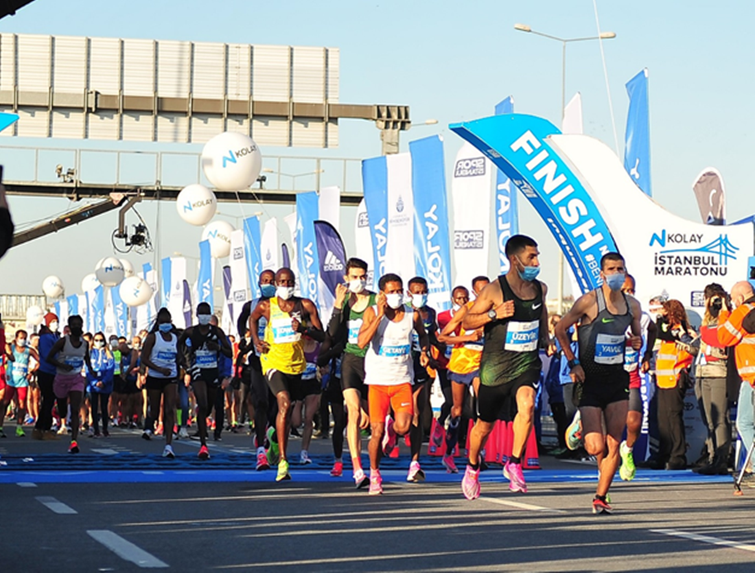 N KOLAY 42. İSTANBUL MARATONU  İLKLERE SAHNE OLDU
