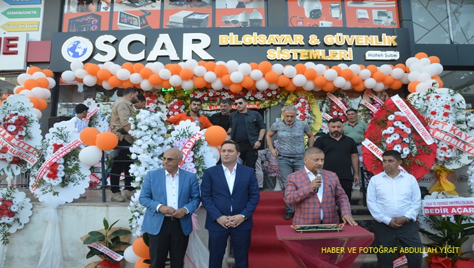 Oscar Bilgisayar Güvenlik Sistemleri Halfeti Şubesi Görkemli Bir Şekilde Açılışı Yapıldı