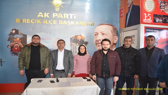 AK Parti Birecik Ocak Ayı İlçe Danışma Meclis Toplantısı Yapıldı